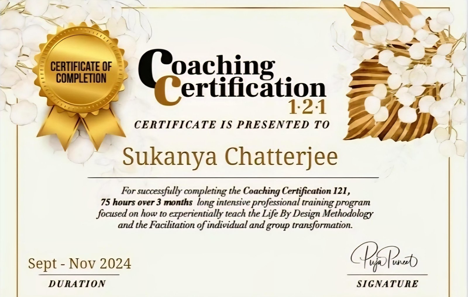 Sukanya hosting an event